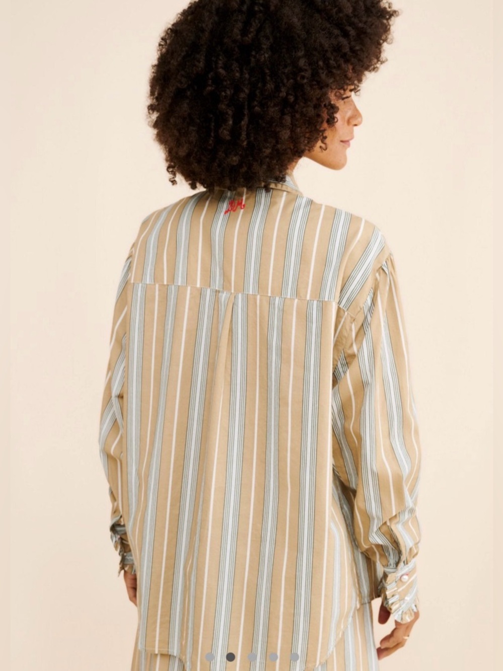 Damson Madder Kylie Ruffle Shirt Size 12 - C11-211 - Picture 3 of 14